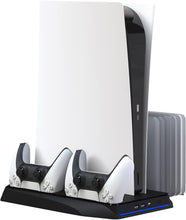 Load image into Gallery viewer, Porodo Gaming Multi-Function Cooling & Charging Hub for PS5-Flash Zone Electronics فلاش زون للالكترونيات