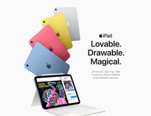 Load image into Gallery viewer, Apple iPad 11-inch: A16 chip, 11-inch Model, Liquid Retina Display, 128GB, Wi-Fi 6, 12MP Front/12MP Back Camera, Touch ID, All-Day Battery Life — Blue