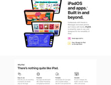 Load image into Gallery viewer, Apple iPad 11-inch: A16 chip, 11-inch Model, Liquid Retina Display, 128GB, Wi-Fi 6, 12MP Front/12MP Back Camera, Touch ID, All-Day Battery Life — Blue