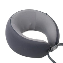 قم بتحميل الصورة إلى عارض الصور، Green Lion Ergonomic Pillow with Neck Massager Function – Gray-Flash Zone Electronics فلاش زون للالكترونيات