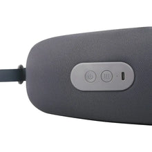 قم بتحميل الصورة إلى عارض الصور، Green Lion Ergonomic Pillow with Neck Massager Function – Gray-Flash Zone Electronics فلاش زون للالكترونيات