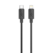 Load image into Gallery viewer, Porodo Blue Dual Port 36W Car Charger with Lightning Cable – USB-C & USB-A Ports, Fast Charging, Black-Flash Zone Electronics فلاش زون للالكترونيات