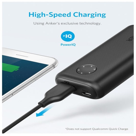 Anker PowerCore II 6700 – 6700mAh Portable Charger, 15W Output-Flash Zone Electronics فلاش زون للالكترونيات