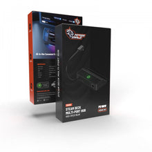 Load image into Gallery viewer, Porodo Gaming Steam Deck Multi‑Port Hub PDX613 – USB‑C 100W PD, HDMI, Ethernet, USB Ports & RGB LED-Flash Zone Electronics فلاش زون للالكترونيات