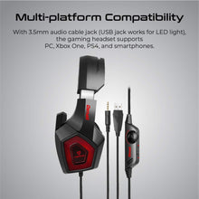 Load image into Gallery viewer, Vertux Denali Gaming Headset (Red)-Flash Zone Electronics فلاش زون للالكترونيات