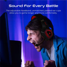 Load image into Gallery viewer, Vertux Denali Gaming Headset (Red)-Flash Zone Electronics فلاش زون للالكترونيات