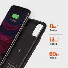 Load image into Gallery viewer, Porodo Battery Case for iPhone 11 Pro, Qi 5W Wireless Power Battery Case 3500mAh, 2A Fast USC-C Re-charge, Portable & Convenient Charging Case, Protective Charging Case iPhone 11 Pro - Black-Flash Zone Electronics             فلاش زون للالكترونيات