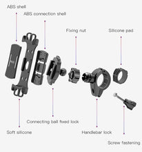 Load image into Gallery viewer, YESIDO C66 Premium Bike Bicycle Motorcycle Mobile Phone Holder Mount-Flash Zone Electronics             فلاش زون للالكترونيات