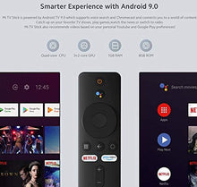 Load image into Gallery viewer, Xiaomi MDZ-24-AA Mi TV Stick Global Version Android TV 2K HDR Quad Core HDMI 1GB RAM Bluetooth Wifi Netflix Google Assistant-Flash Zone Electronics فلاش زون للالكترونيات
