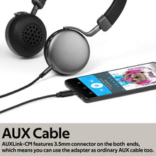 Load image into Gallery viewer, Promate AuxLink-CM 2-in-1 USB-C/3.5mm to 3.5mm AUX Audio Cable-Flash Zone Electronics             فلاش زون للالكترونيات