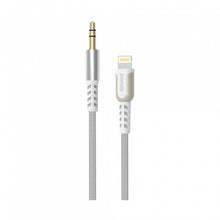 Load image into Gallery viewer, Porodo Metal Braided Lightning to AUX Cable 1.2m-Flash Zone Electronics             فلاش زون للالكترونيات