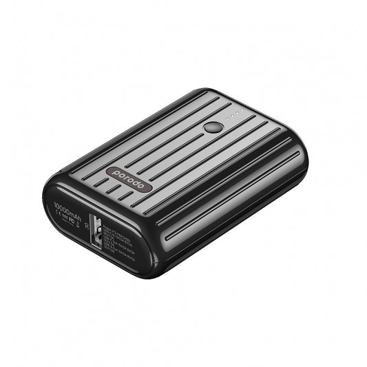 Porodo Ultra-Compact PD & QC Power Bank 10000mAh-Flash Zone Electronics فلاش زون للالكترونيات