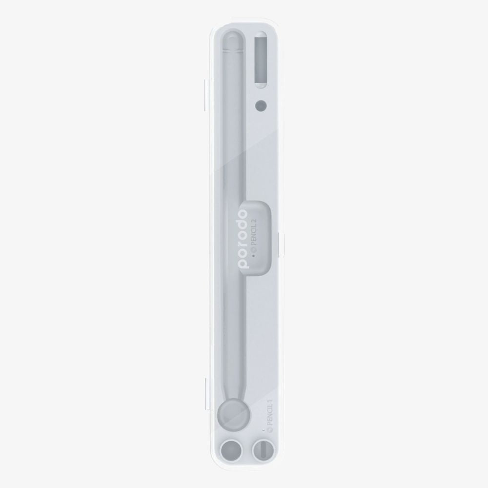 Porodo Wireless Charging & Storage Case for Apple Pencil 1 & 2-Flash Zone Electronics فلاش زون للالكترونيات