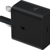 Samsung 25W Power Adapter, Black (UAE Version)-Flash Zone Electronics فلاش زون للالكترونيات