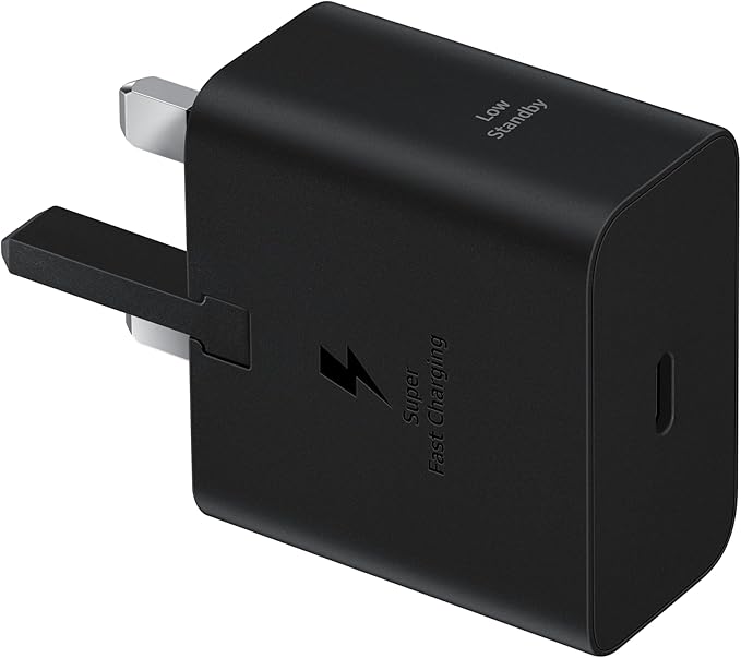 Samsung 25W Power Adapter, Black (UAE Version)-Flash Zone Electronics فلاش زون للالكترونيات