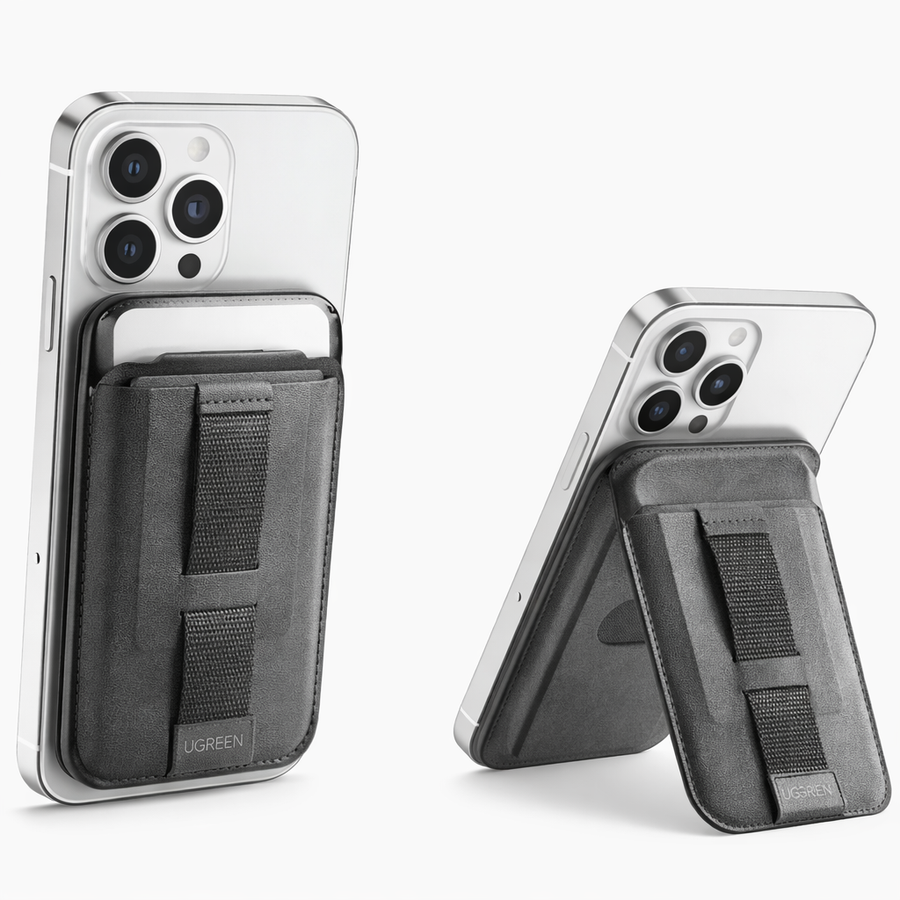 UGREEN Magnetic Wallet with Stand (MagSafe Compatible)-Flash Zone Electronics فلاش زون للالكترونيات