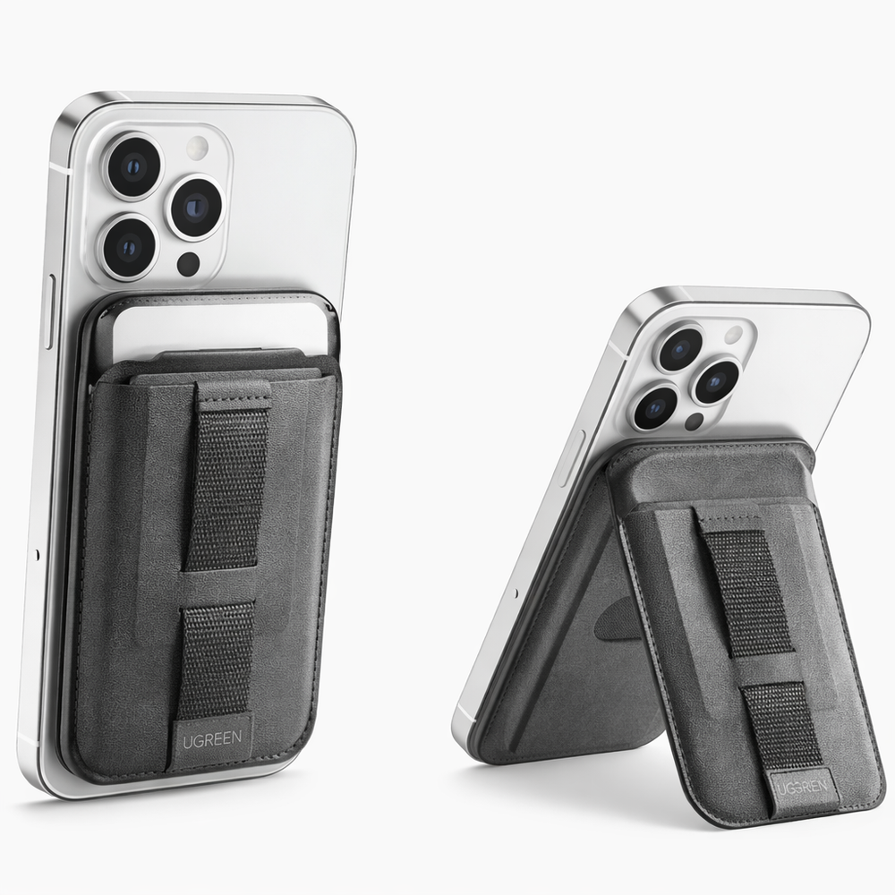 UGREEN Magnetic Wallet with Stand (MagSafe Compatible)-Flash Zone Electronics فلاش زون للالكترونيات