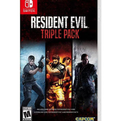 Resident Evil Triple Pack – Nintendo Switch-Flash Zone Electronics فلاش زون للالكترونيات