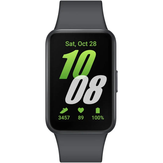Samsung Galaxy Fit3 – Gray Fitness Tracker Band with 1.6″ AMOLED Display-Flash Zone Electronics فلاش زون للالكترونيات