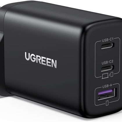 UGREEN Nexode S 65W 3-Port GaN Fast Charger-Flash Zone Electronics فلاش زون للالكترونيات