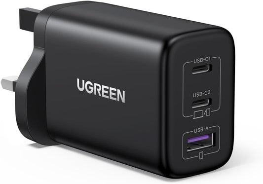 UGREEN Nexode S 65W 3-Port GaN Fast Charger-Flash Zone Electronics فلاش زون للالكترونيات
