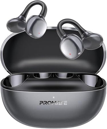 Promate AirClip-Pro AudioFit™ Open-Ear True Wireless Stereo Earbuds with IntelliTouch-Flash Zone Electronics فلاش زون للالكترونيات