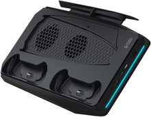 Load image into Gallery viewer, Porodo Gaming Multi-Function Cooling &amp; Charging Hub for PS5-Flash Zone Electronics فلاش زون للالكترونيات
