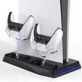 Porodo Gaming Multi-Function Cooling & Charging Hub for PS5-Flash Zone Electronics فلاش زون للالكترونيات