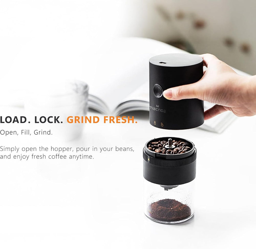 Portable Coffee Grinder – Manual Burr Coffee Grinder-Flash Zone Electronics فلاش زون للالكترونيات