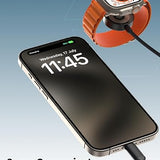 Moxedo 2-in-1 Charging Cable with Watch Wireless Charger & USB-C Cable-Flash Zone Electronics فلاش زون للالكترونيات