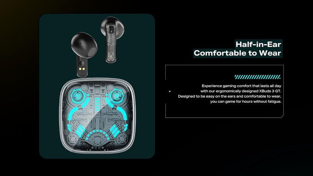 Infinix XBuds 3 GT (XE30) Wireless Earbuds – ENC Noise Cancellation, 28H Battery, Bluetooth 5.3, IPX4 Waterproof-Flash Zone Electronics فلاش زون للالكترونيات
