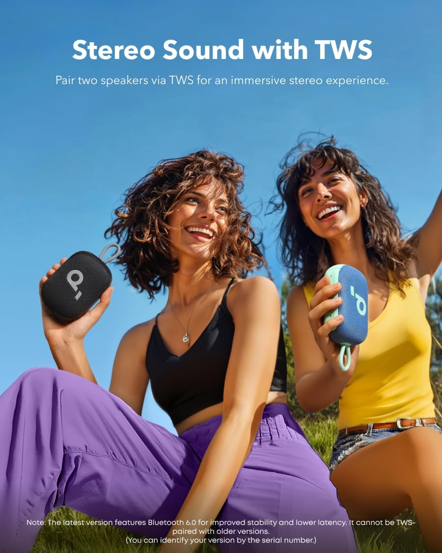 Soundcore Select 4 Go Portable Bluetooth Speaker with IP67 Waterproof & 20H Playtime-Flash Zone Electronics فلاش زون للالكترونيات