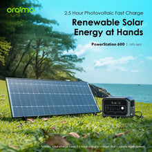 Load image into Gallery viewer, Oraimo PowerStation 600 Portable Power Supply – 600W Backup Battery Generator-Flash Zone Electronics فلاش زون للالكترونيات
