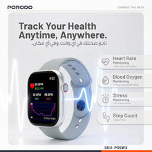 Load image into Gallery viewer, Porodo AeroFit II 2.01" Sport Smart Watch – Bluetooth Calling &amp; Health Monitoring-Flash Zone Electronics فلاش زون للالكترونيات
