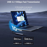 UGREEN M.2 NVMe SSD Enclosure Adapter — USB-C External PCIe SSD Case-Flash Zone Electronics فلاش زون للالكترونيات