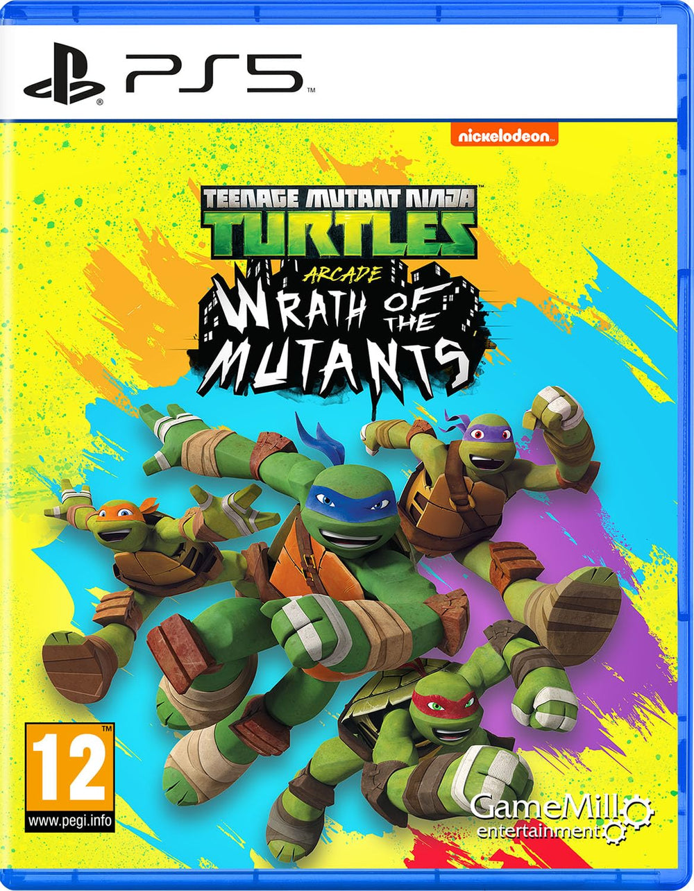 Teenage Mutant Ninja Turtles Arcade: Wrath of the Mutants – PS5 Disc-Flash Zone Electronics فلاش زون للالكترونيات