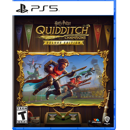 Harry Potter: Quidditch Champions Deluxe Edition – PS5 Disc-Flash Zone Electronics فلاش زون للالكترونيات