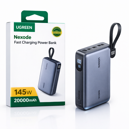 UGREEN Nexode 20000mAh 145W Fast Charging Power Bank-Flash Zone Electronics فلاش زون للالكترونيات