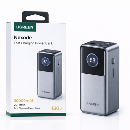 UGREEN Nexode 20000mAh 130W Fast Charging Power Bank-Flash Zone Electronics فلاش زون للالكترونيات