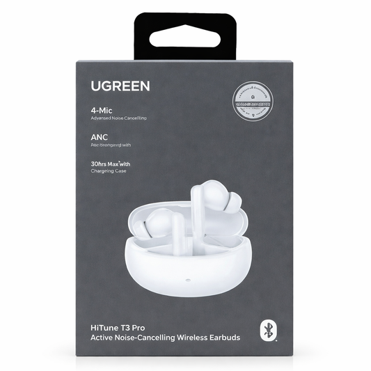 UGREEN HiTune T3 Pro ANC True Wireless Earbuds-Flash Zone Electronics فلاش زون للالكترونيات