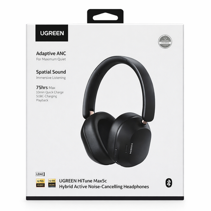 UGREEN HiTune Max5c ANC Headphones-Flash Zone Electronics فلاش زون للالكترونيات