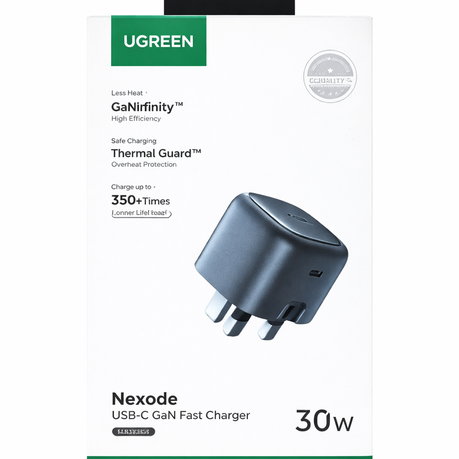 UGREEN Nexode 30W USB-C GaN Fast Charger-Flash Zone Electronics فلاش زون للالكترونيات