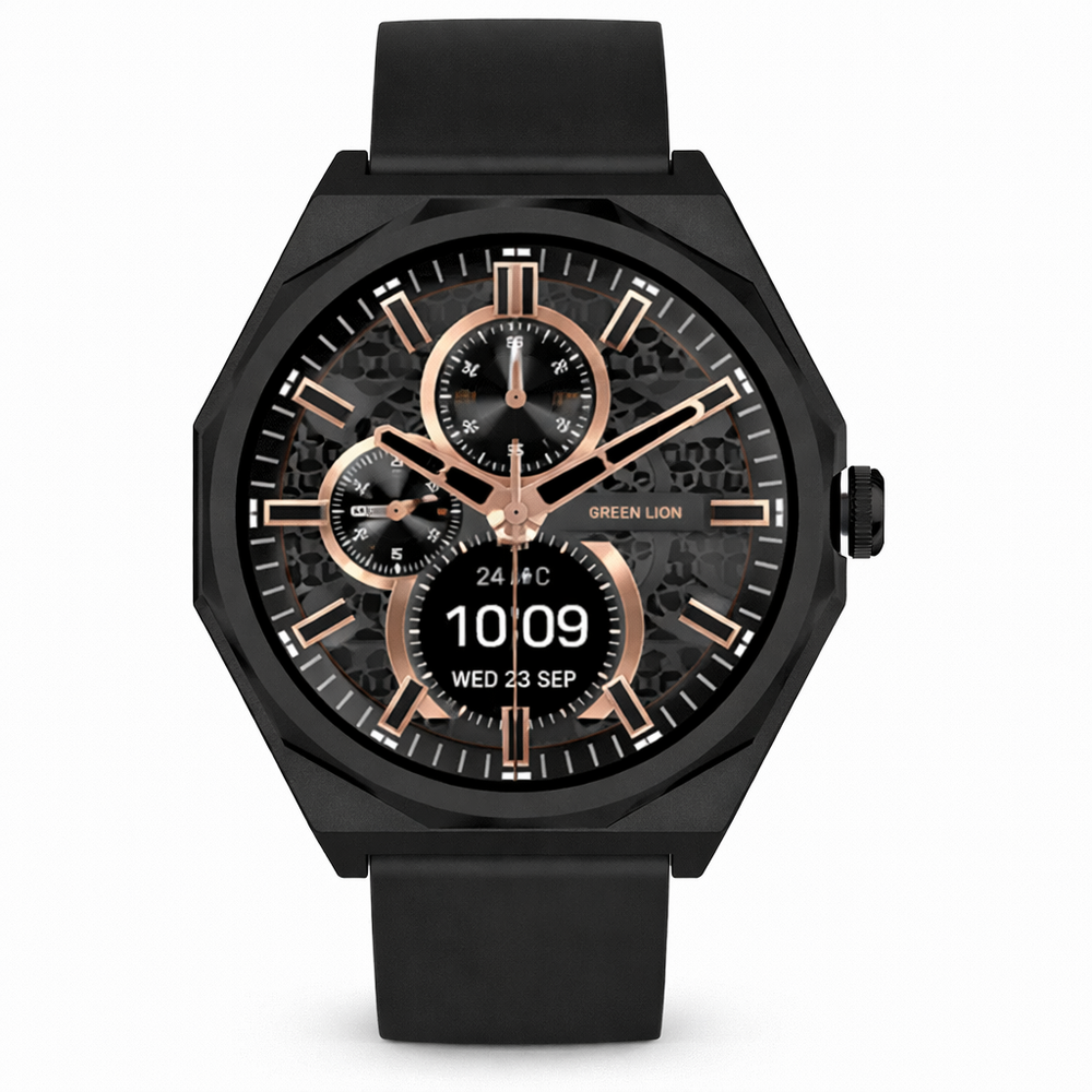 Green Lion Nexus Smart Watch – 1.43” AMOLED Display, Bluetooth Calling, Fitness Tracker, Long Battery Life-Flash Zone Electronics فلاش زون للالكترونيات