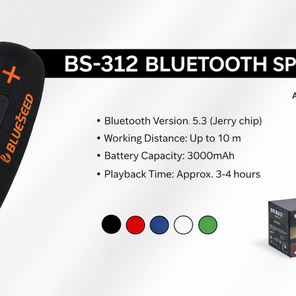 BS-312 Bluetooth Speaker-Flash Zone Electronics فلاش زون للالكترونيات