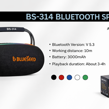 BS-314 Bluetooth Speaker-Flash Zone Electronics فلاش زون للالكترونيات