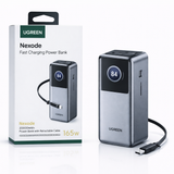 UGREEN Nexode 20000mAh 165W Fast Charging Power Bank with Retractable Cable-Flash Zone Electronics فلاش زون للالكترونيات