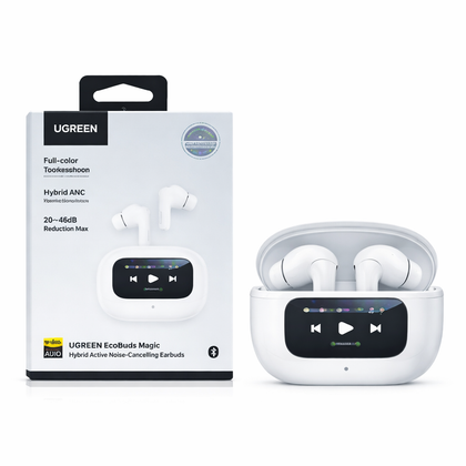 UGREEN EcoBuds Magic Hybrid ANC True Wireless Earbuds-Flash Zone Electronics فلاش زون للالكترونيات