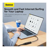 Baseus AirJoy / Lite Series RJ45 LAN Ethernet Adapter – Gigabit Wired Network-Flash Zone Electronics فلاش زون للالكترونيات