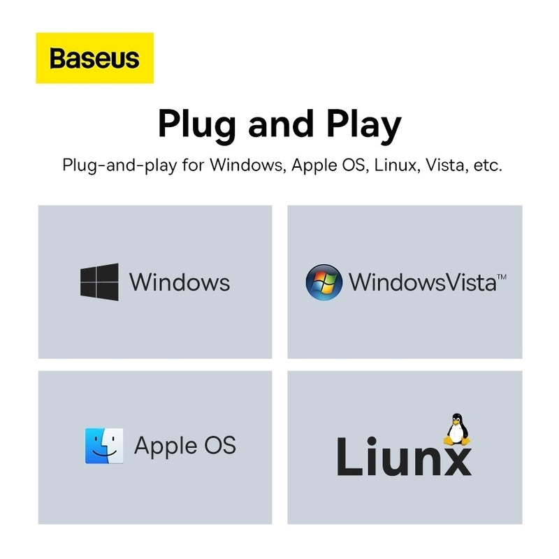 Baseus AirJoy / Lite Series RJ45 LAN Ethernet Adapter – Gigabit Wired Network-Flash Zone Electronics فلاش زون للالكترونيات