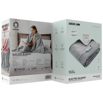 Green Lion Electric Blanket with Heating Function-Flash Zone Electronics فلاش زون للالكترونيات